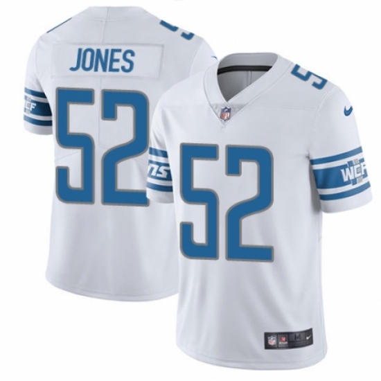 Youth Nike Detroit Lions #52 Christian Jones White Vapor Untouchable Limited Player NFL Jersey - Ujersey