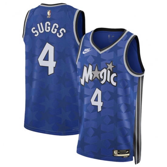 Men's Orlando Magic #20 Markelle Fultz Blue 2023-24 Classic Edition Stitched Basketball Jersey