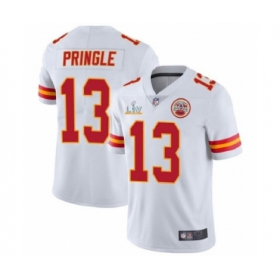 Women's  Kansas City Chiefs #13 Byron Pringle White 2021 Super Bowl LV Jersey - Ujersey