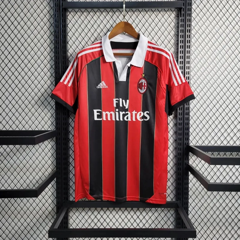 AC Milan Retro Soccer Jersey Home Custom Shirt 2012/13