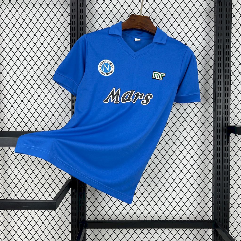 Napoli Retro Soccer Jersey Home Custom Shirt 1989-90 - ujerseystore