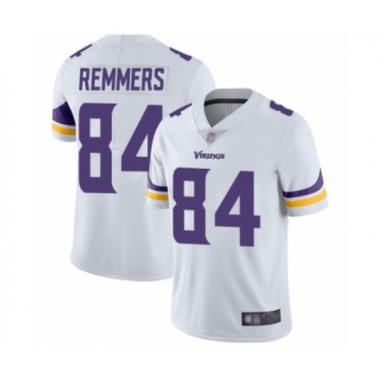 Men's Minnesota Vikings #84 Irv Smith Jr. White Vapor Untouchable Limited Player Football Jersey - Ujersey