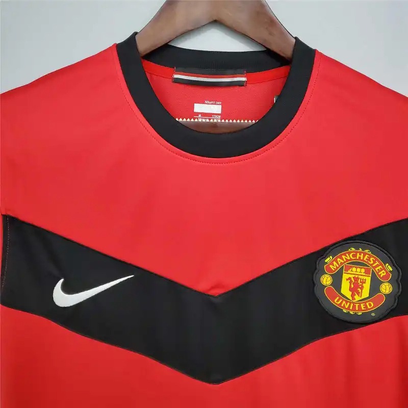 Manchester United Retro Home Football Jersey Shirt 2009/10 - Ujersey NHL