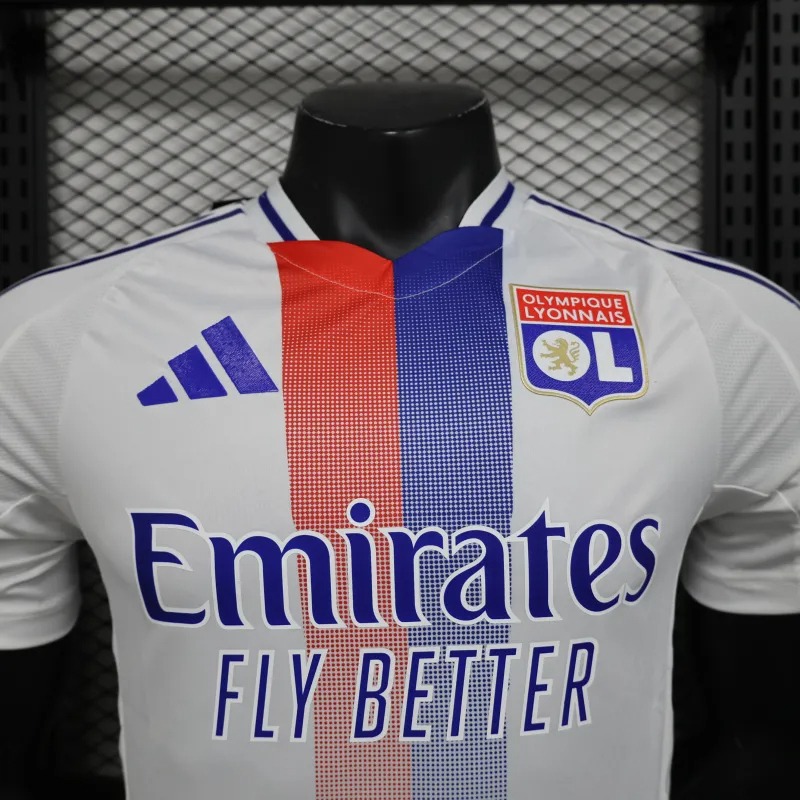 Olympique Lyonnais  Soccer Jersey Home Shirt 2024/25 - Ujersey NHL