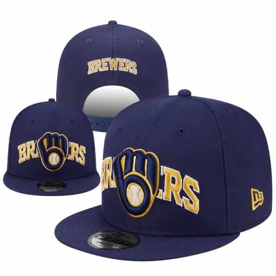 MLB Milwaukee Brewers Stitched Snapback Hats 2026.1-04 - Ujersey