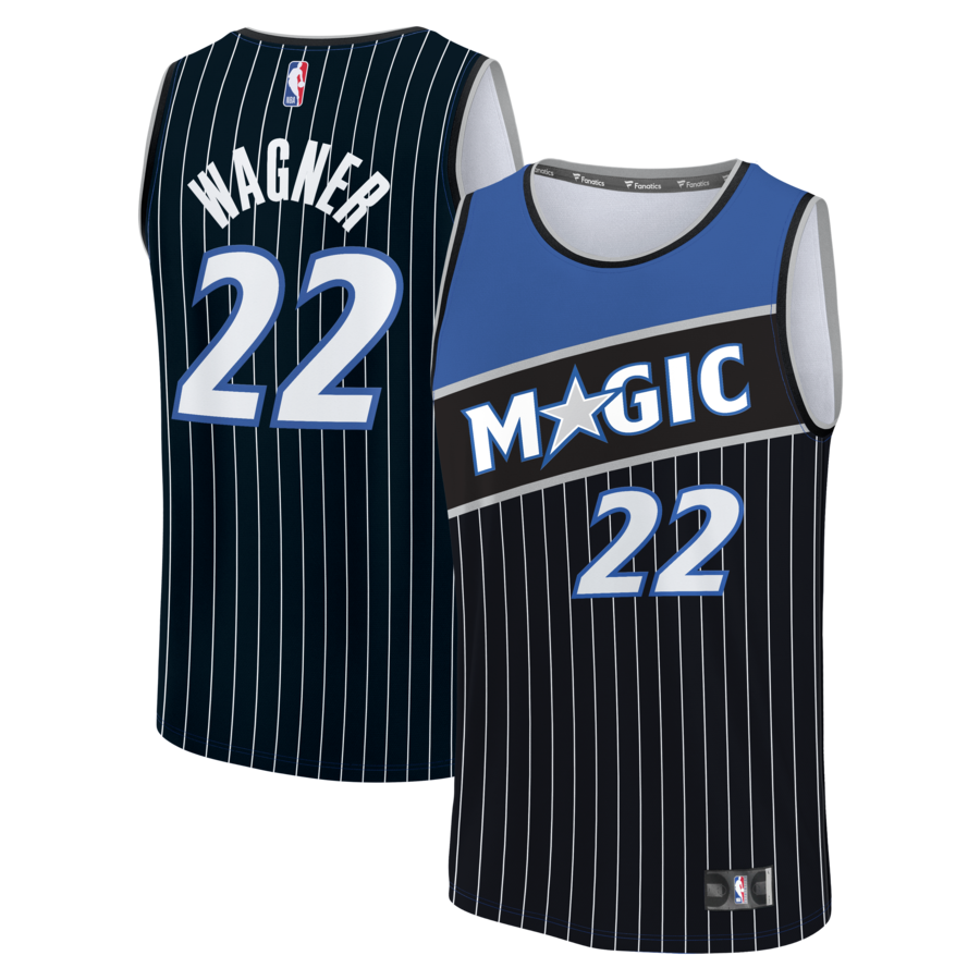 Youth Orlando Magic Franz Wagner Fanatics Black Fast Break Jersey - Statement Edition - Ujersey
