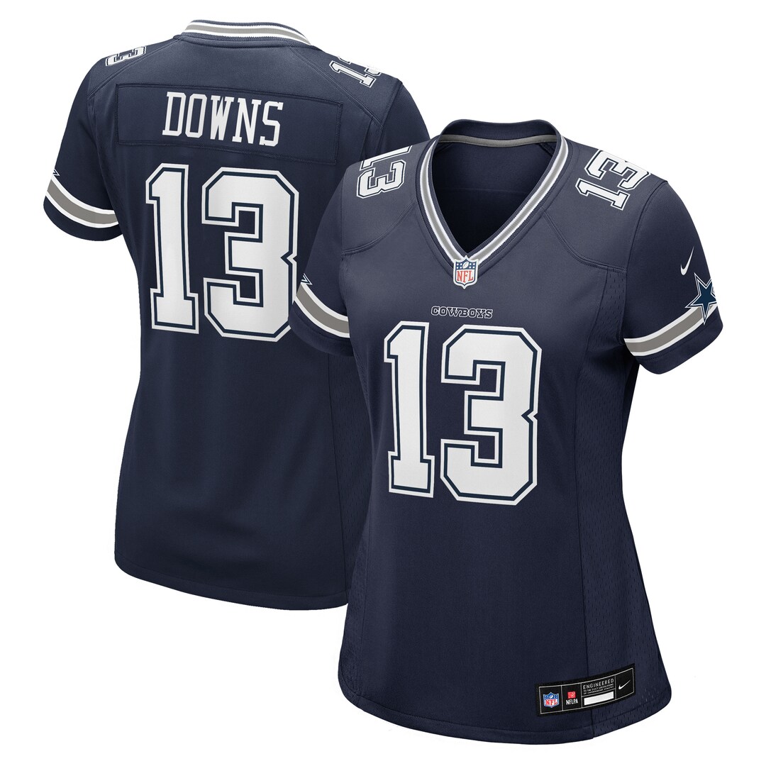 Women's Dallas Cowboys Caleb Downs Nike Navy Game Jersey - Ujersey
