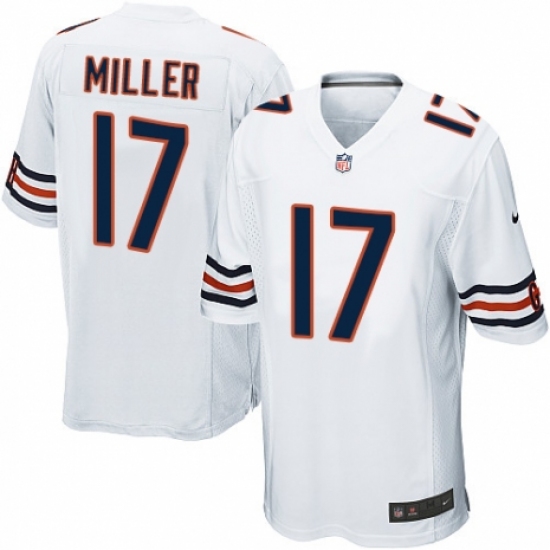 Men's Nike Chicago Bears #17 Anthony Miller Game White NFL Jersey - Ujersey