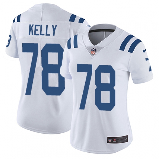 Women's Nike Indianapolis Colts #78 Ryan Kelly Elite White NFL Jersey - Ujersey