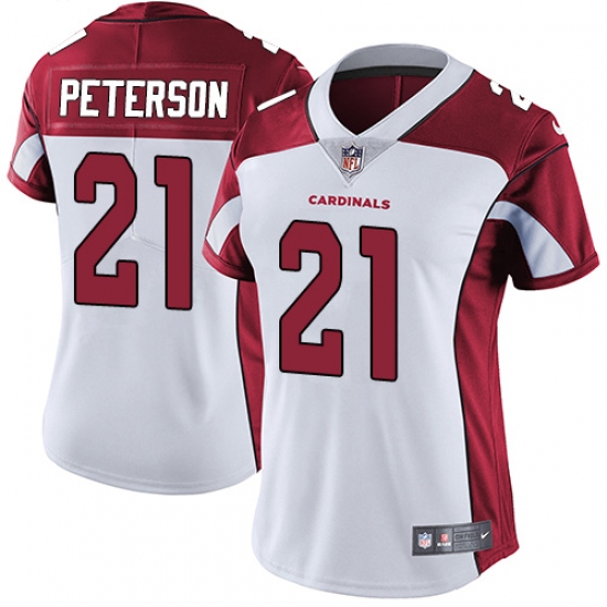 Women's Nike Arizona Cardinals #21 Patrick Peterson White Vapor Untouchable Limited Player NFL Jersey - Ujersey