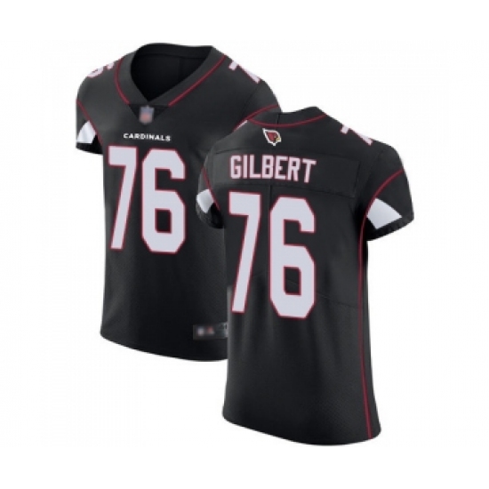 Men's Arizona Cardinals #76 Marcus Gilbert Black Alternate Vapor Untouchable Elite Player Football Jersey - Ujersey