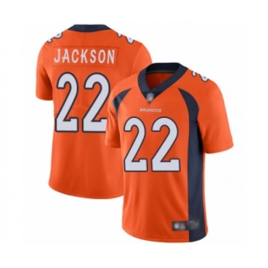 Youth Denver Broncos #22 Kareem Jackson Orange Team Color Vapor Untouchable Limited Player Football Jersey - Ujersey