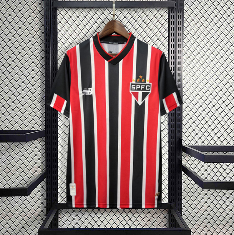 Sao Paulo FC Soccer Jersey Away Custom Shirt 2024 - ujerseystore