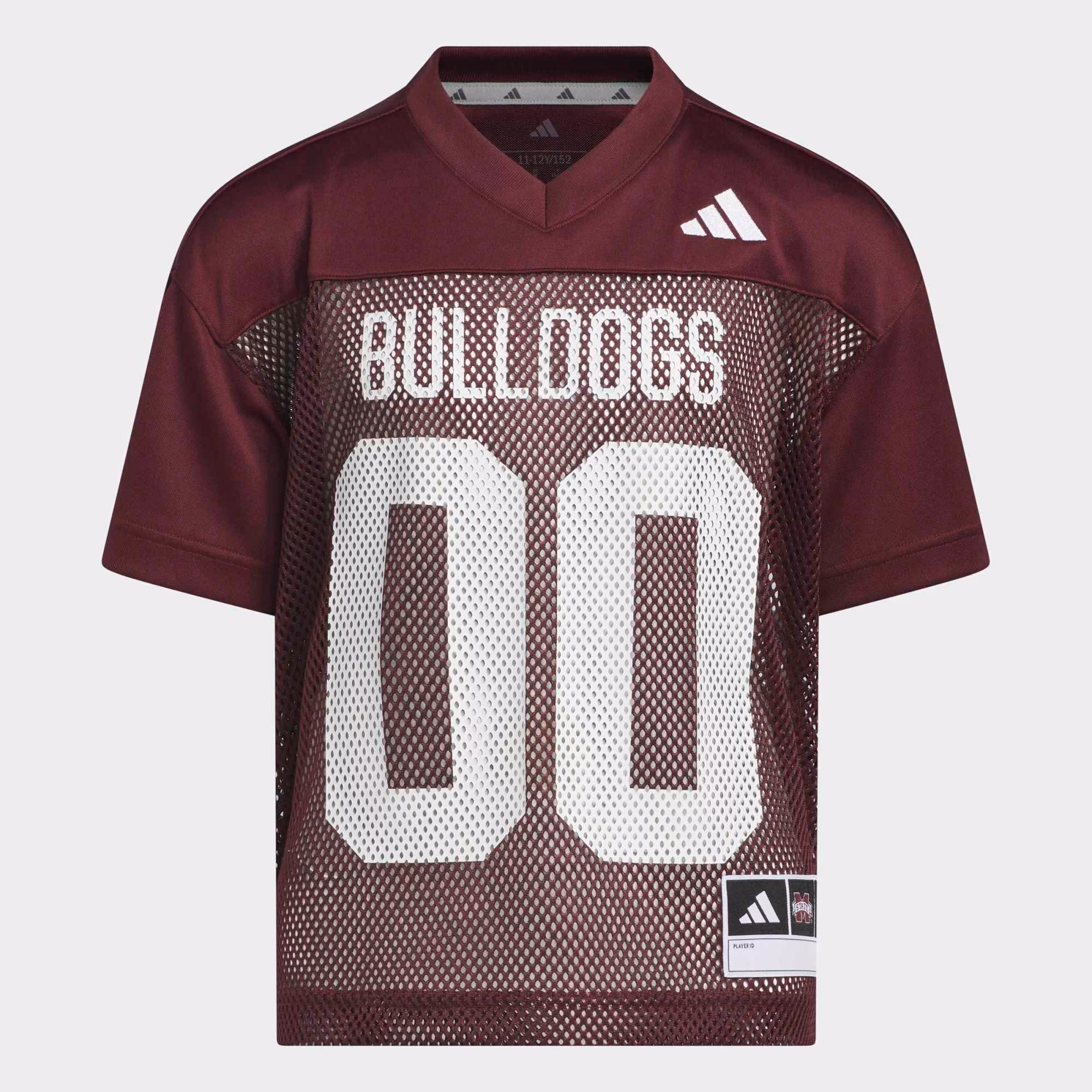 Youth adidas Maroon Mississippi State Bulldogs Tailgate Jersey - Ujersey