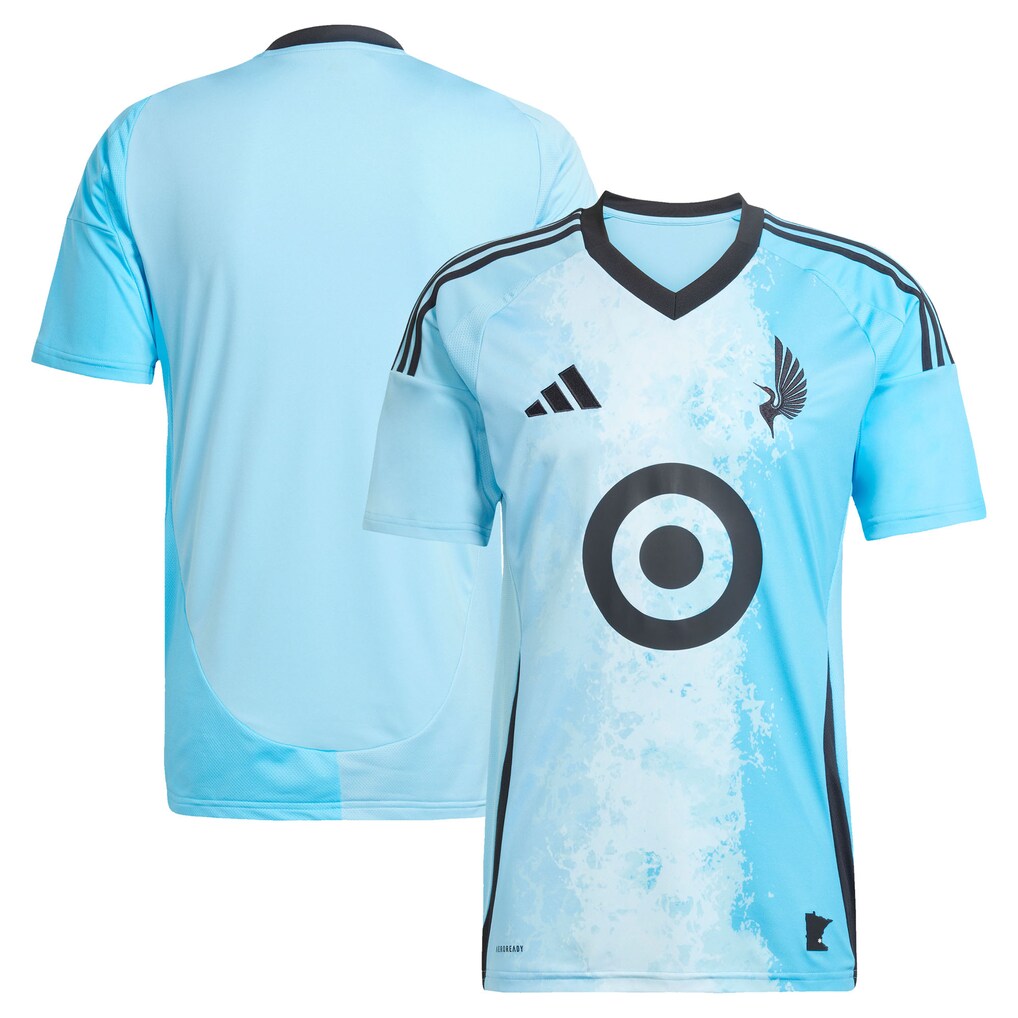 Men's Minnesota United FC adidas Blue 2025 CONVERGENCE Replica Jersey - Ujersey