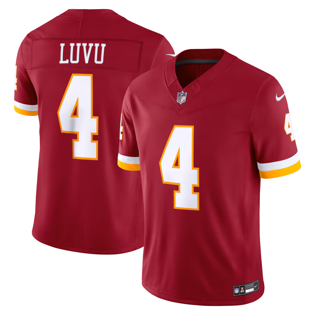 Men's Washington Commanders Frankie Luvu Nike Burgundy Team Vapor F.U.S.E. Stitched Limited Jersey