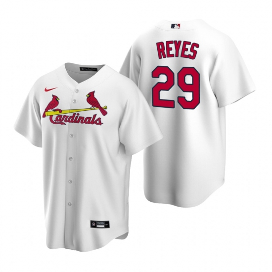 Men's Nike St. Louis Cardinals #29 Alex Reyes White Home Stitched Baseball Jersey - Ujersey