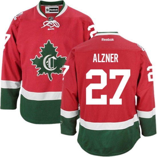 Youth Reebok Montreal Canadiens #27 Karl Alzner Authentic Red New CD NHL Jersey - Ujersey