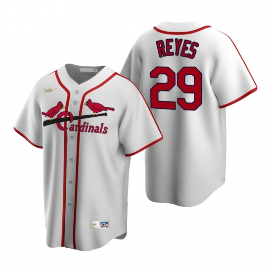 Men's Nike St. Louis Cardinals #29 Alex Reyes White Cooperstown Collection Home Stitched Baseball Jersey - Ujersey