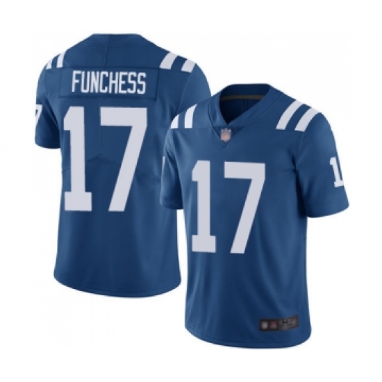 Youth Indianapolis Colts #17 Devin Funchess Royal Blue Team Color Vapor Untouchable Limited Player Football Jerseys - Ujersey
