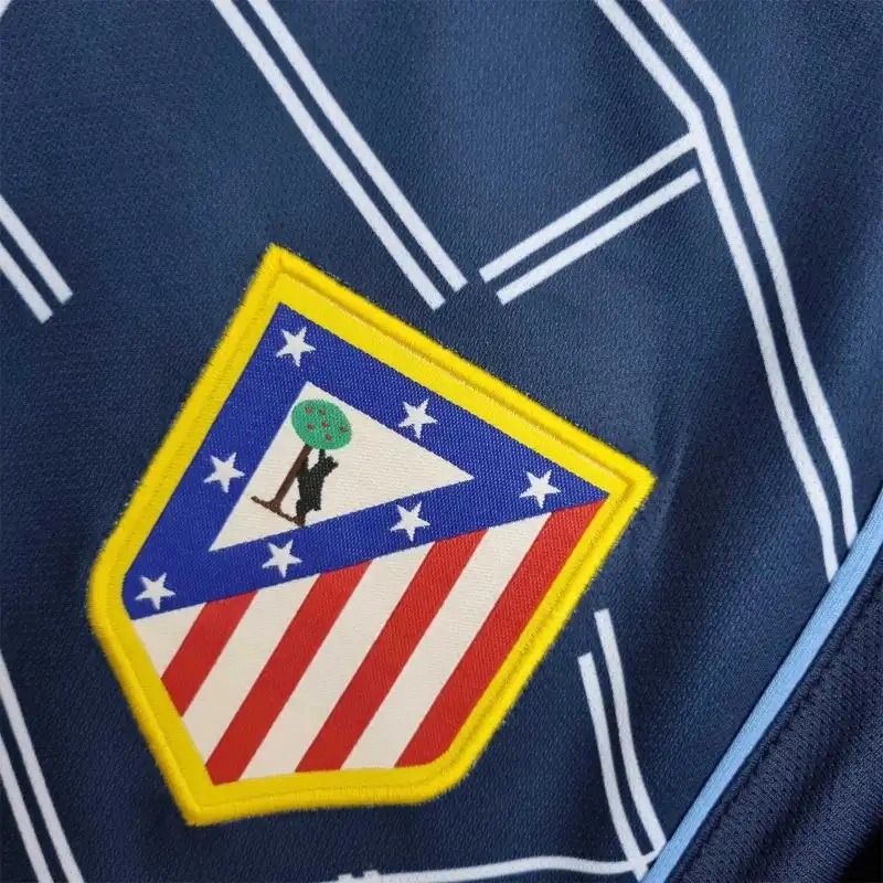 Atletico Madrid Retro Soccer Jersey Away Shirt 2004/05