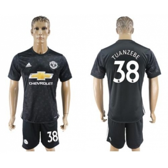 Manchester United #38 Tuanzebe Away Soccer Club Jersey