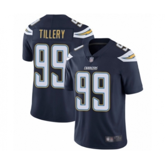 Men's Los Angeles Chargers #99 Jerry Tillery Navy Blue Team Color Vapor Untouchable Limited Player Football Jersey - Ujersey