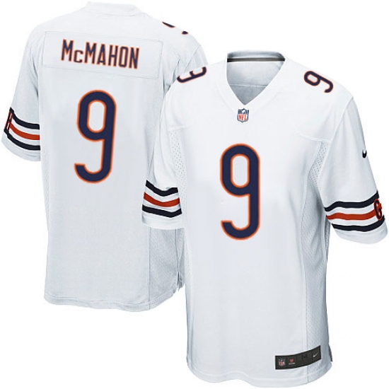 Men's Nike Chicago Bears #9 Jim McMahon Game White NFL Jersey - Ujersey