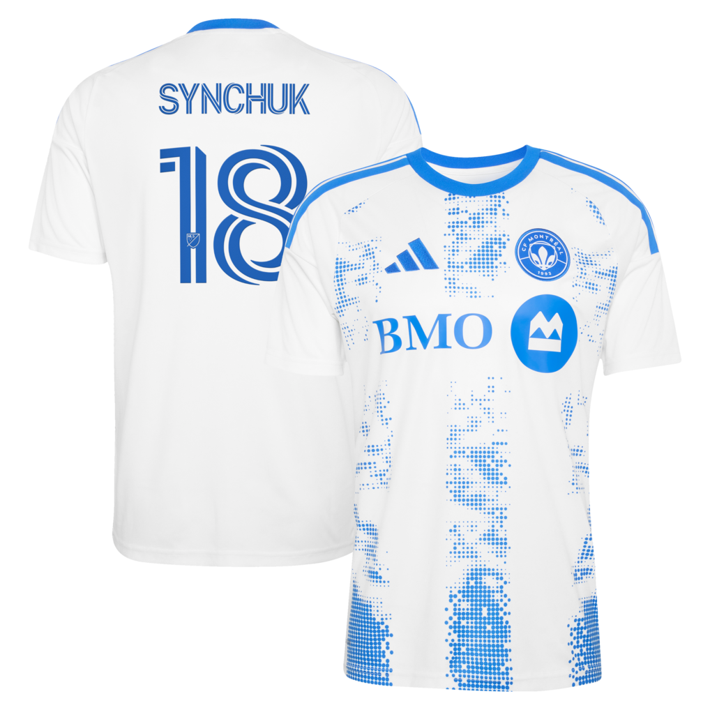 Men's CF Montreal Hennadii Synchuk adidas White 2026 The Procure Jersey Replica Jersey - Ujersey