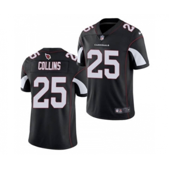 Men's Arizona Cardinals #25 Zaven Collins 2021 Draft Black Vapor Untouchable Limited Jersey - Ujersey