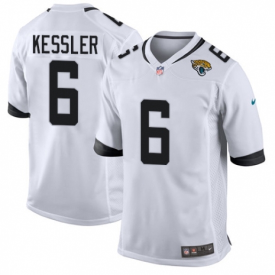 Men's Nike Jacksonville Jaguars #6 Cody Kessler Game White NFL Jersey - Ujersey
