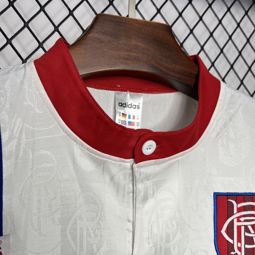 Rangers FC Retro Soccer Jersey Away Custom Shirt 1996-97 - Ujersey Shop
