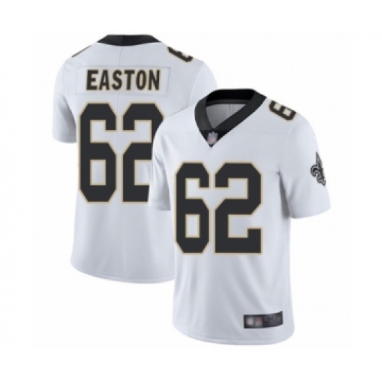 Youth New Orleans Saints #62 Nick Easton White Vapor Untouchable Limited Player Football Jersey - Ujersey