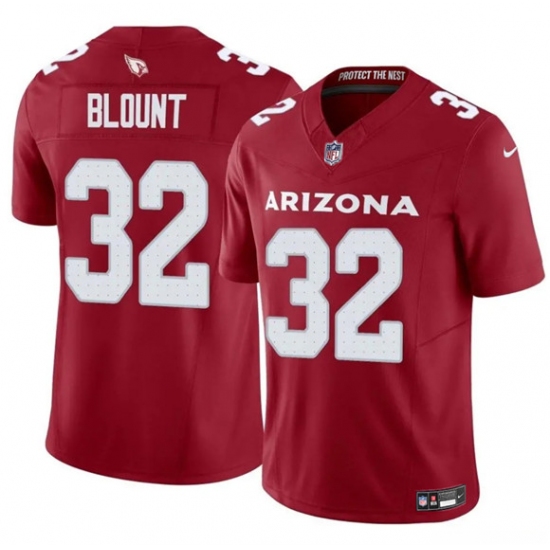 Men's Arizona Cardinals #32 Joey Blount White 2025 F.U.S.E. Vapor Untouchable Limited Football Stitched Jersey - Ujersey