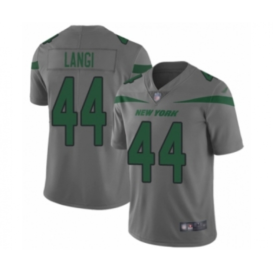 Youth New York Jets #44 Harvey Langi Limited Gray Inverted Legend Football Jersey - Ujersey