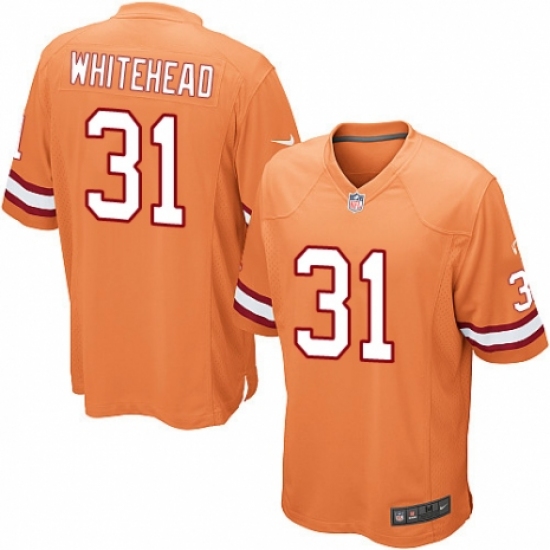 Men's Nike Tampa Bay Buccaneers #31 Jordan Whitehead Limited Orange Glaze Alternate NFL Jersey - Ujersey