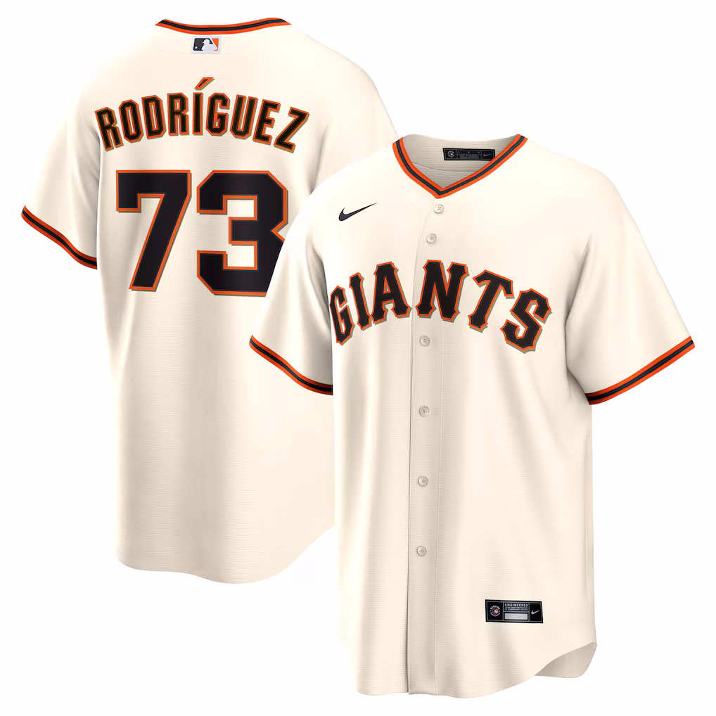 Men's San Francisco Giants Randy Rodríguez Nike Cream Home Replica Jersey - Ujersey