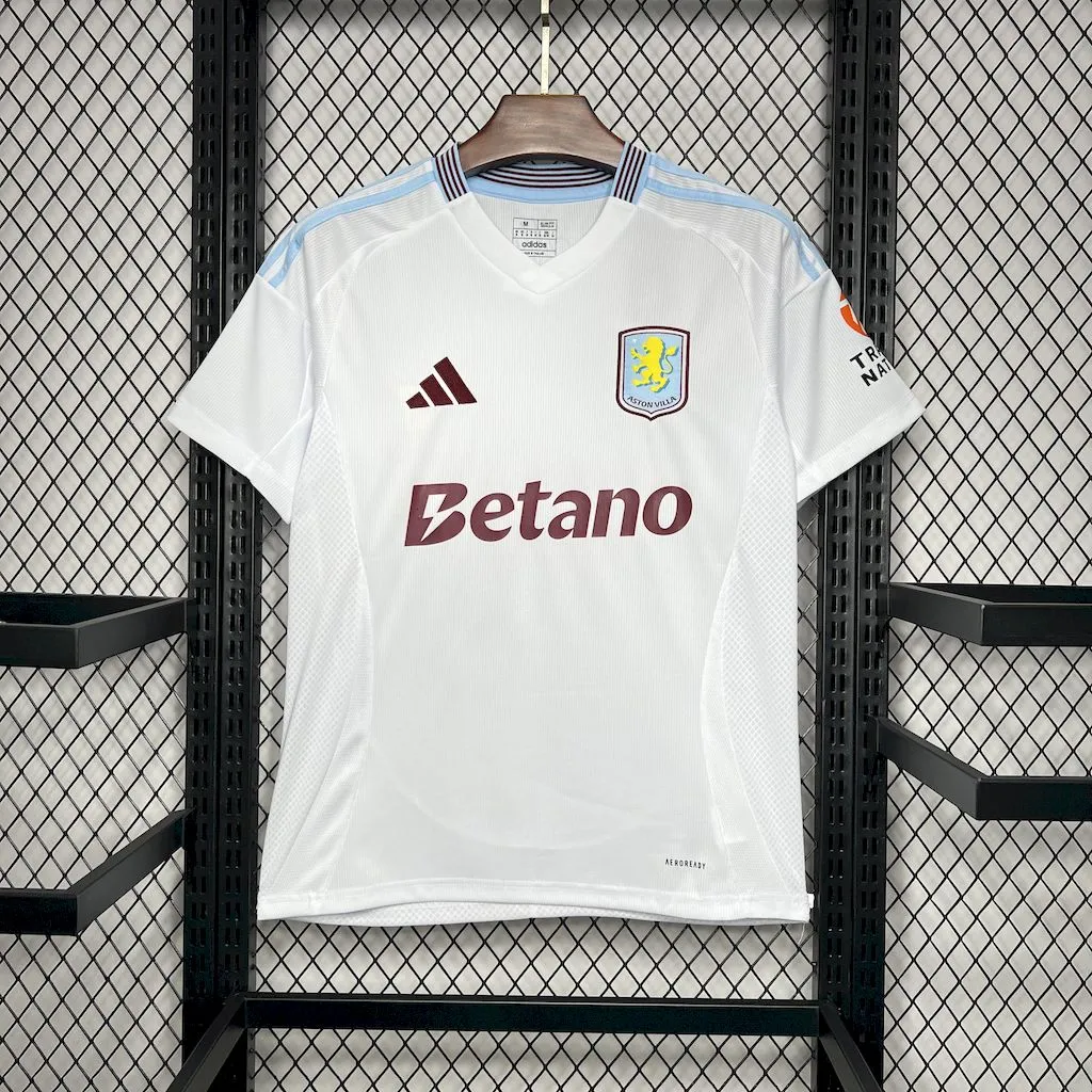 Aston Villa Football Jersey Away Custom Shirt 2024/25 - ujerseystore