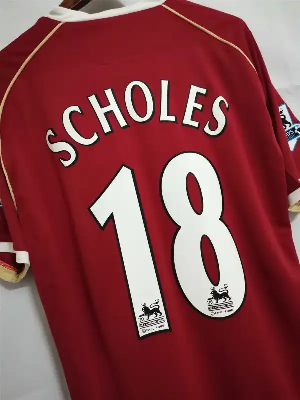 Manchester United Retro Home Football Jersey Shirt 2006/07 - U-jersey