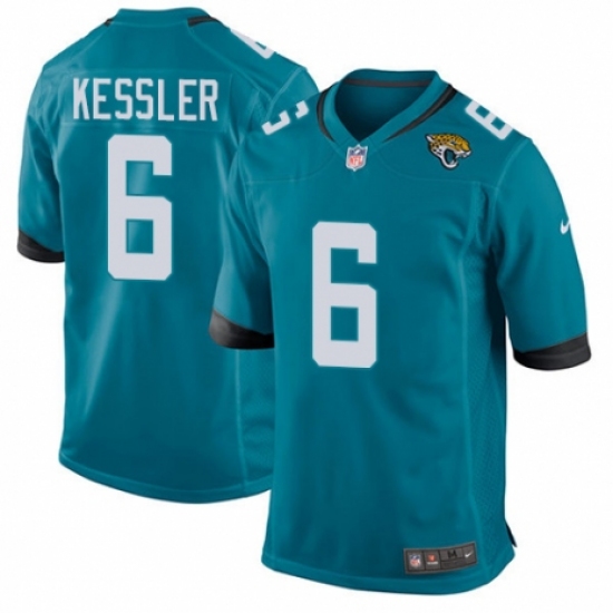 Men's Nike Jacksonville Jaguars #6 Cody Kessler Game Black Alternate NFL Jersey - Ujersey