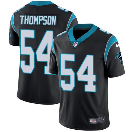 Youth Nike Carolina Panthers #54 Shaq Thompson Black Team Color Vapor Untouchable Limited Player NFL Jersey - Ujersey