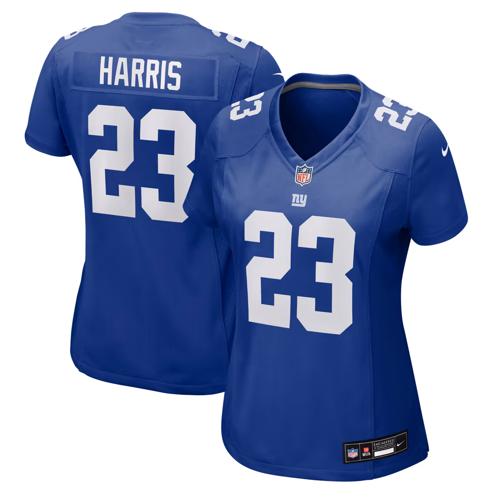 Women's New York Giants Najee Harris Nike Royal Team Game Jersey