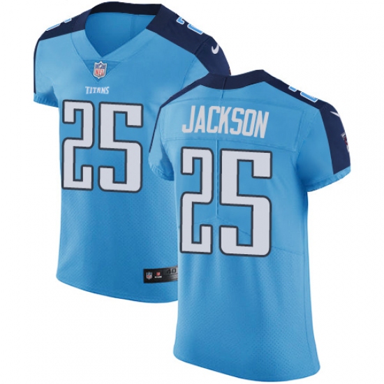 Men's Nike Tennessee Titans #25 Adoree' Jackson Light Blue Team Color Vapor Untouchable Elite Player NFL Jersey - Ujersey