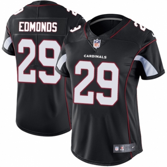 Women's Nike Arizona Cardinals #29 Chase Edmonds Black Alternate Vapor Untouchable Limited Player NFL Jersey - Ujersey