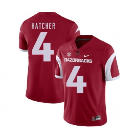 Arkansas Razorbacks 5 Jeremiah McFadden Red College Football Jersey - Ujersey