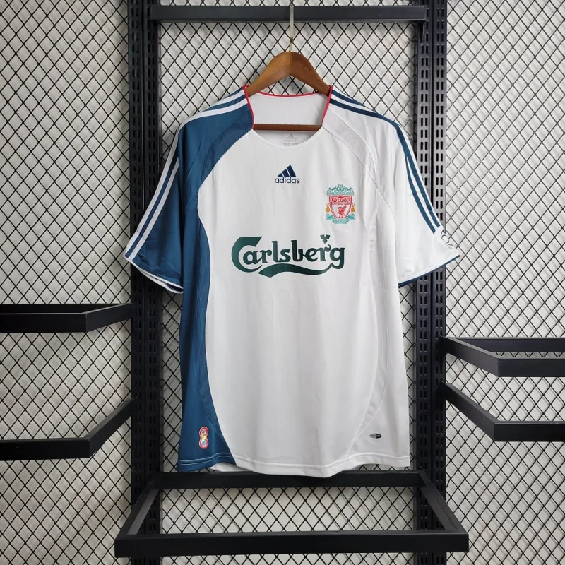 Liverpool Retro Football Jersey Third Away Custom Shirt 2006/07 - ujerseystore