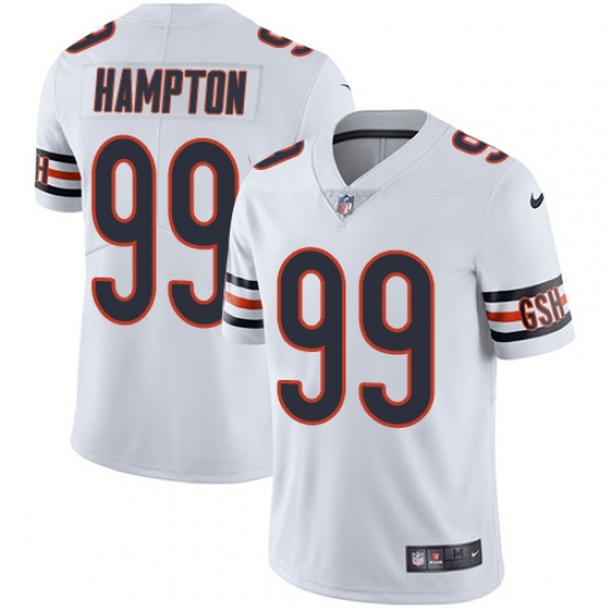 Men's Nike Chicago Bears #99 Dan Hampton White Vapor Untouchable Limited Player NFL Jersey - Ujersey