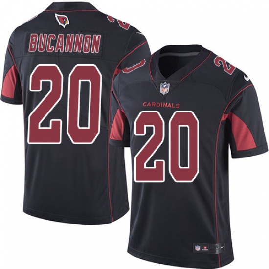 Youth Nike Arizona Cardinals #20 Deone Bucannon Limited Black Rush Vapor Untouchable NFL Jersey - Ujersey