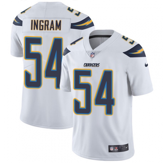 Youth Nike Los Angeles Chargers #54 Melvin Ingram White Vapor Untouchable Limited Player NFL Jersey - Ujersey