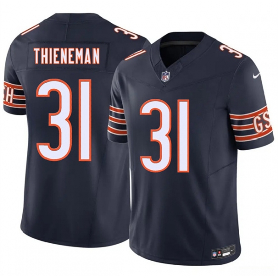 Men's Chicago Bears #31 Dillon Thieneman Navy 2026 Draft F.U.S.E. Vapor Untouchable Limited Football Stitched Jersey - Ujersey